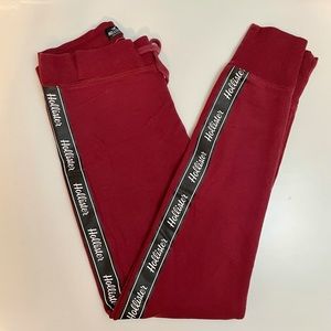 Hollister Burgundy Sweatpants NWOT